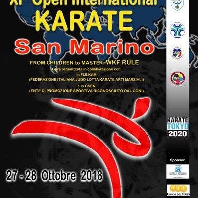 Karate csen open internazionale San Marino 2018